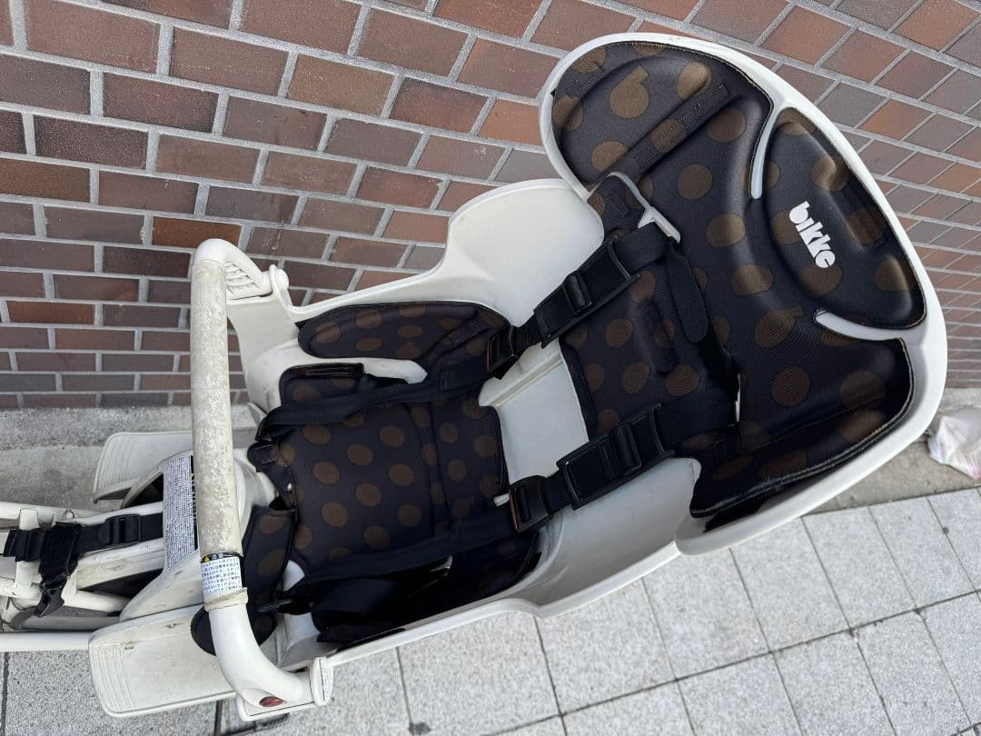 【手渡し】自転車 2017チャイルドシート付き ビッケ ブリヂストン　大阪