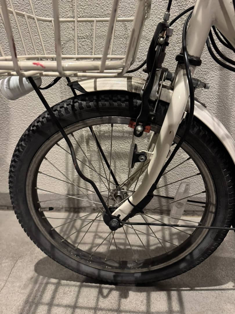 【手渡し】自転車 2017チャイルドシート付き ビッケ ブリヂストン　大阪