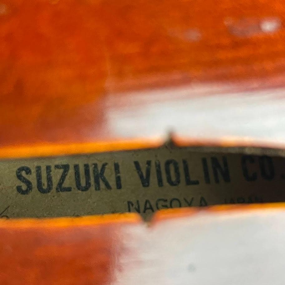 極虎●鈴木バイオリン● No.240 1/2 1972年製 ヴィンテージ スズキ