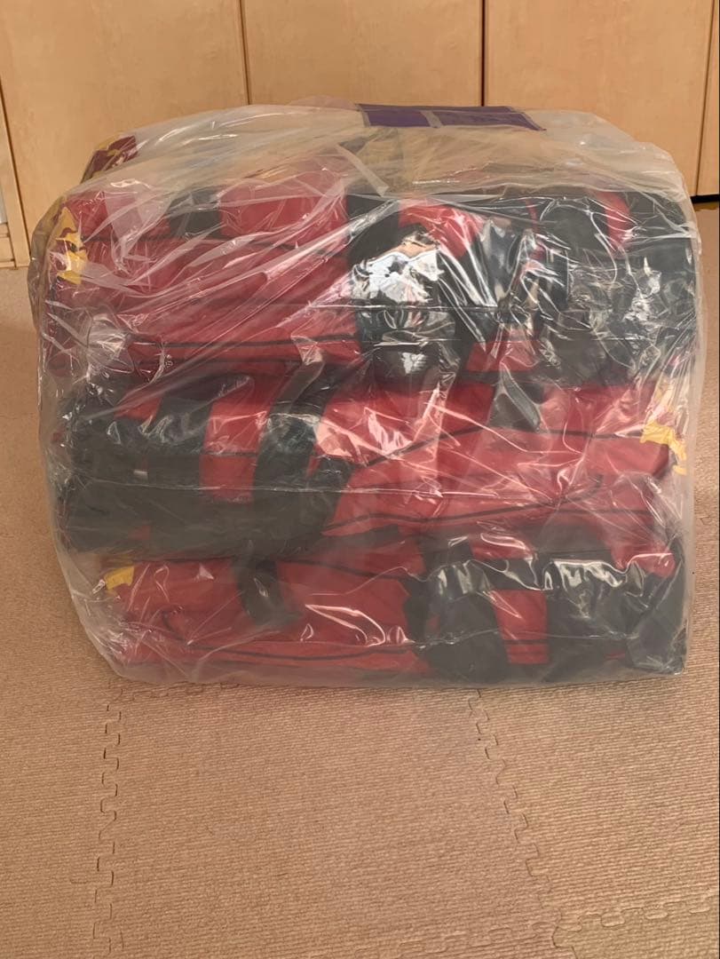 3着セット　津波水害対策用　防災頭巾付き　救命胴衣　ライフジャケット