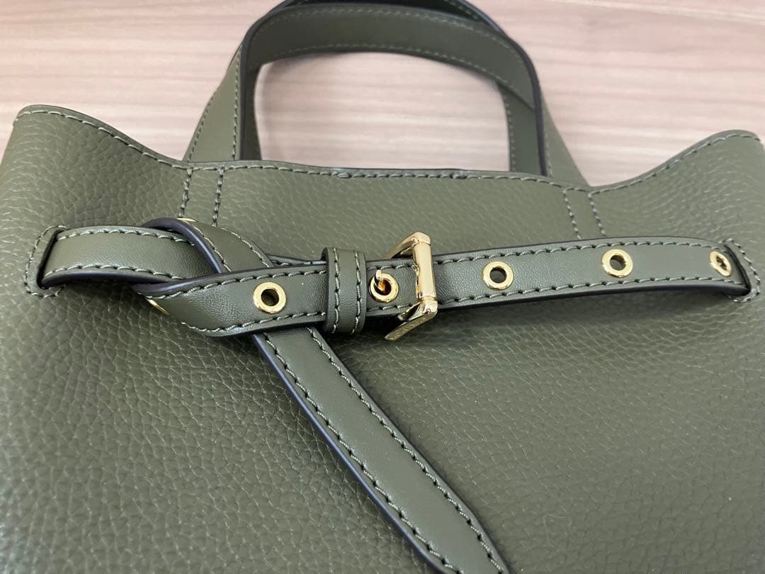 (あゆ)美品マイケルコース　EMILIA SM サッチェルショルダーバッグ