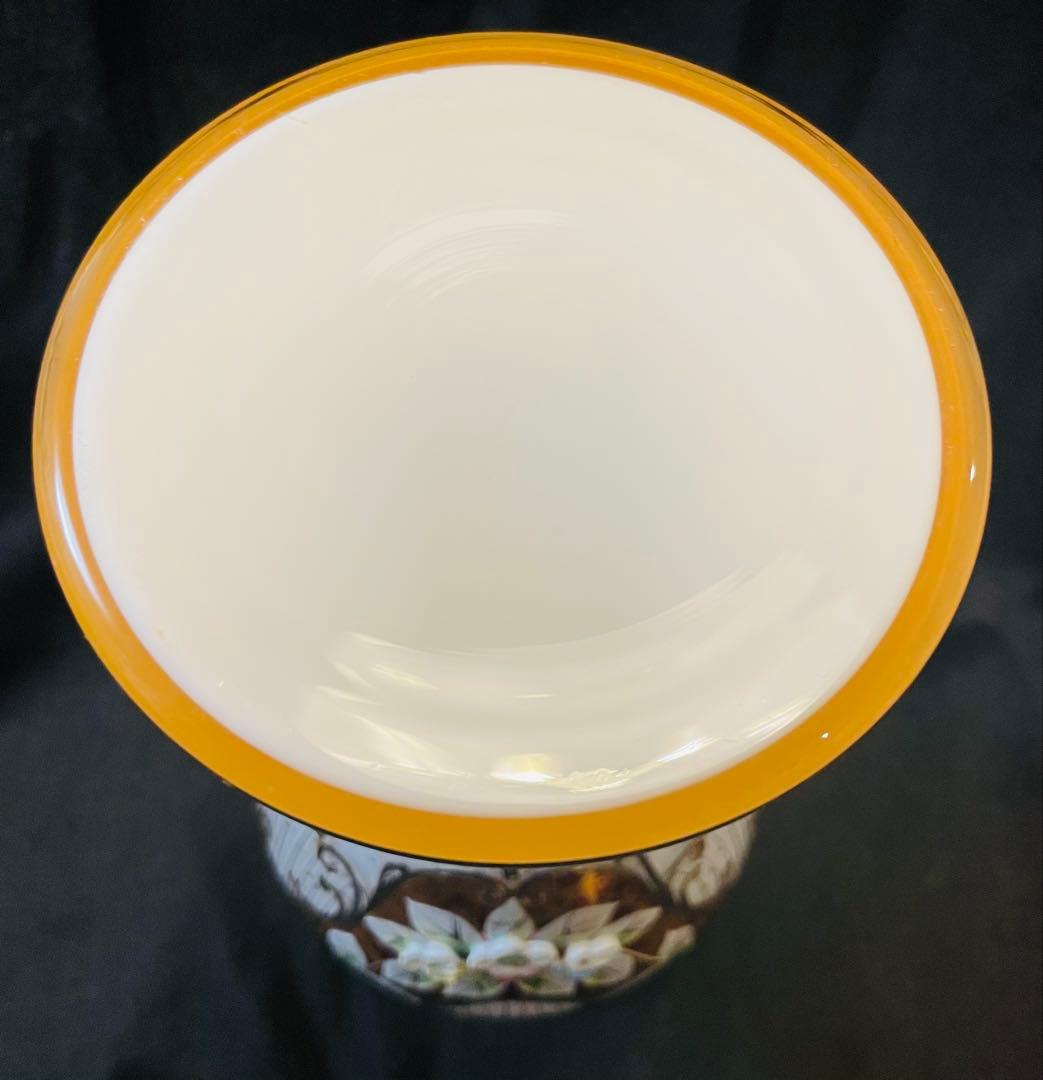 【新品未使用　期間限定お値下げ中】ベネチアンガラス 花瓶 エレガントなデザイン