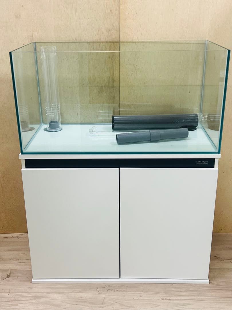 1セット限定　クリア＆ホワイト900レギュラーサイズ　オーバーフロー水槽セット
