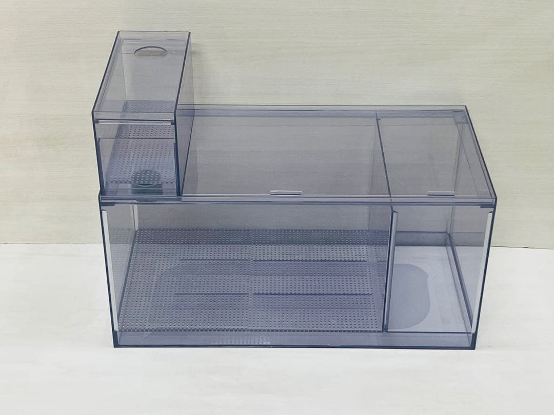 1セット限定　クリア＆ホワイト900レギュラーサイズ　オーバーフロー水槽セット