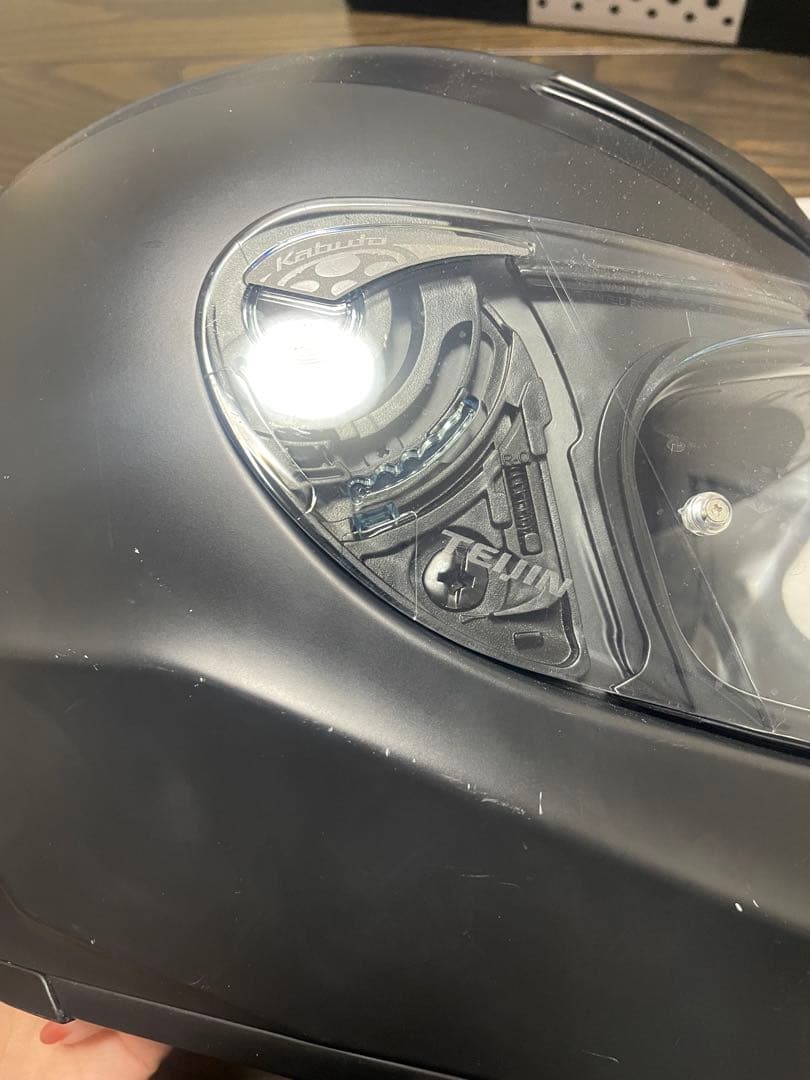 SHUMA ヘルメット　フラットブラック　L