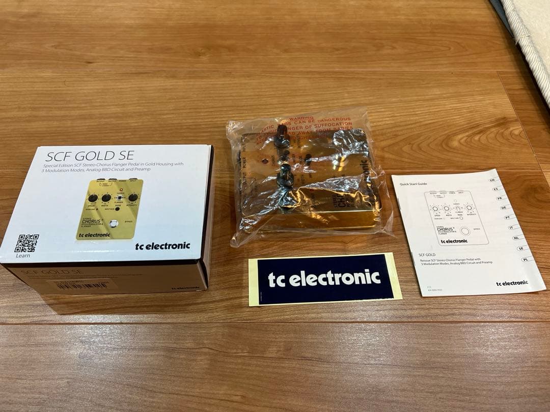 tc electronic SCF GOLD SE コーラスペダル