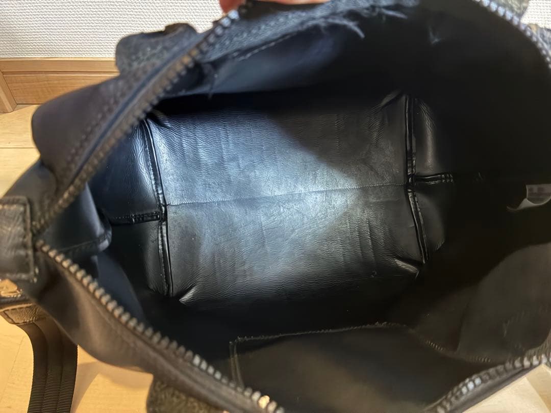 ロンシャン　プリアージュ　ブラック　ショルダー