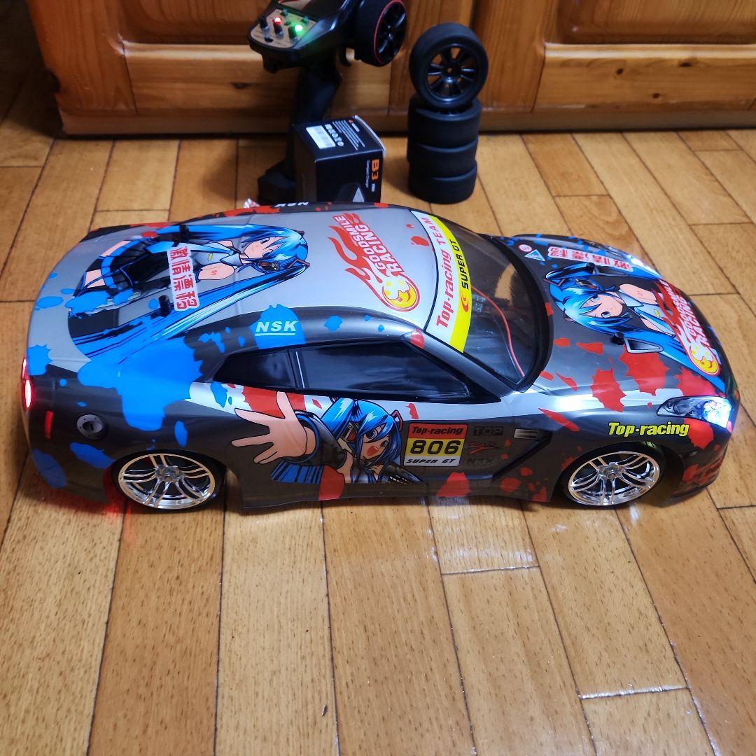 タミヤ ドリフト ラジコン フルセット　TT01 typeE 痛車　　　tt02