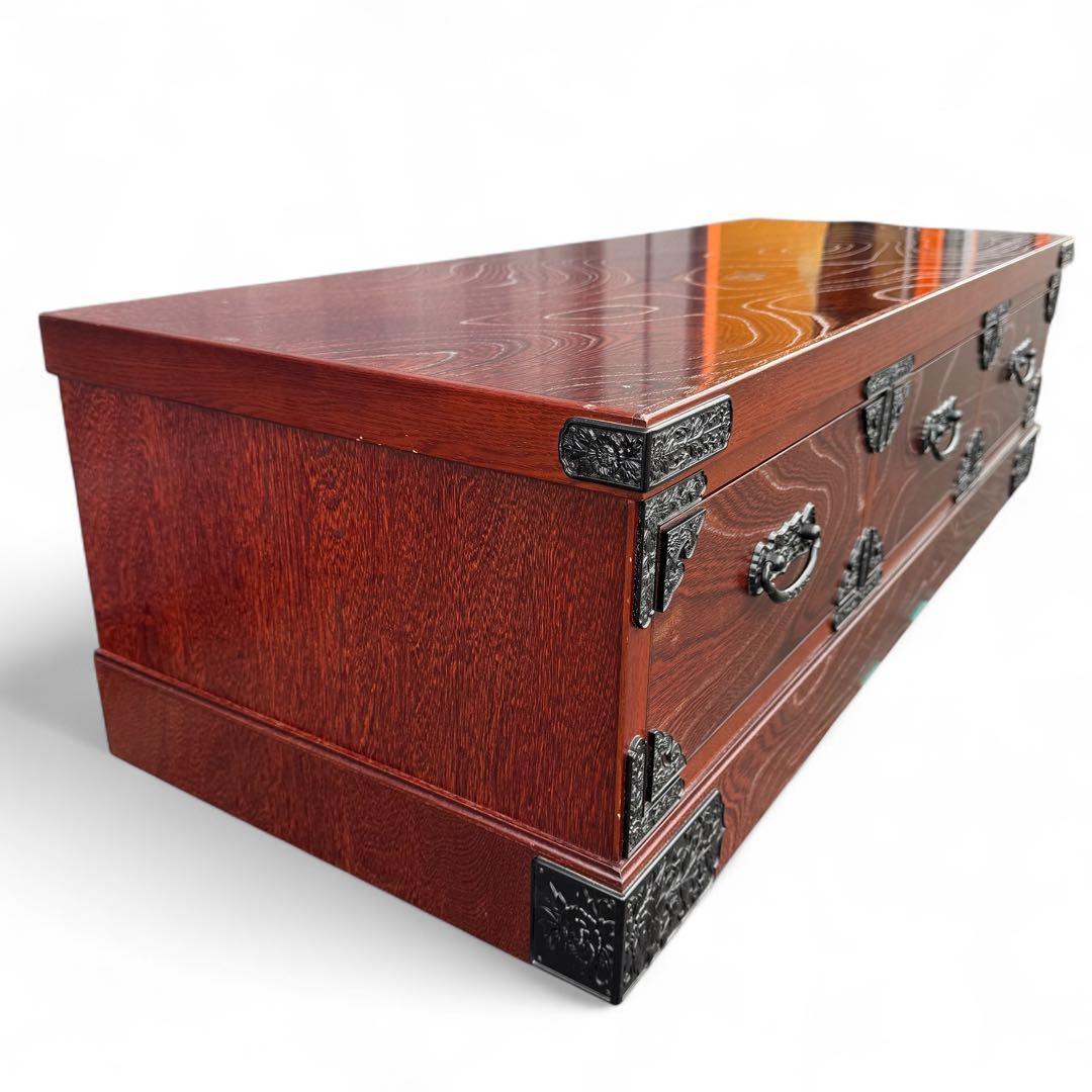 吉野民芸 木製箪笥 タンス　チェスト　大川家具　ケヤキ　国産　日本製　境木工