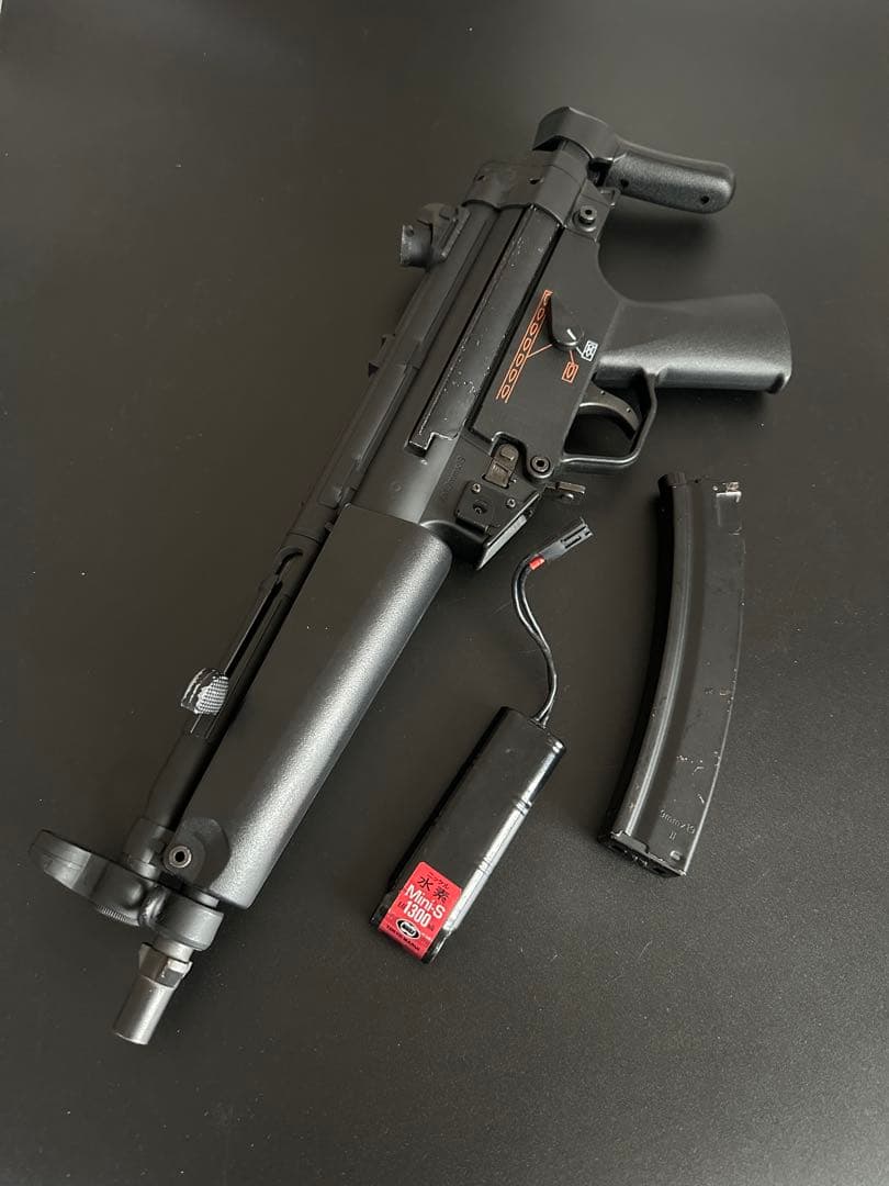 【猛暑セール】東京マルイ MP5 A5 多弾マガジン バッテリー付