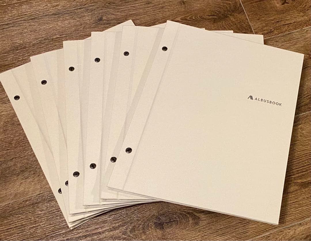 ALBUS アルバム アイボリー 6冊・レフィルセット