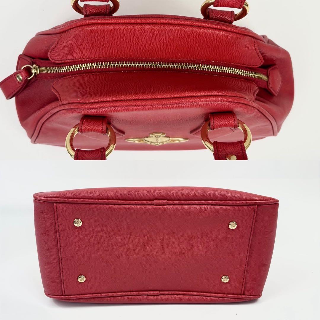 【人気】ヴィヴィアンウエストウッド　ヤスミン　オーブ　チェック柄　ハンドバック