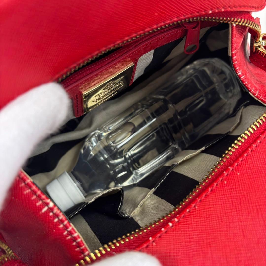 【人気】ヴィヴィアンウエストウッド　ヤスミン　オーブ　チェック柄　ハンドバック