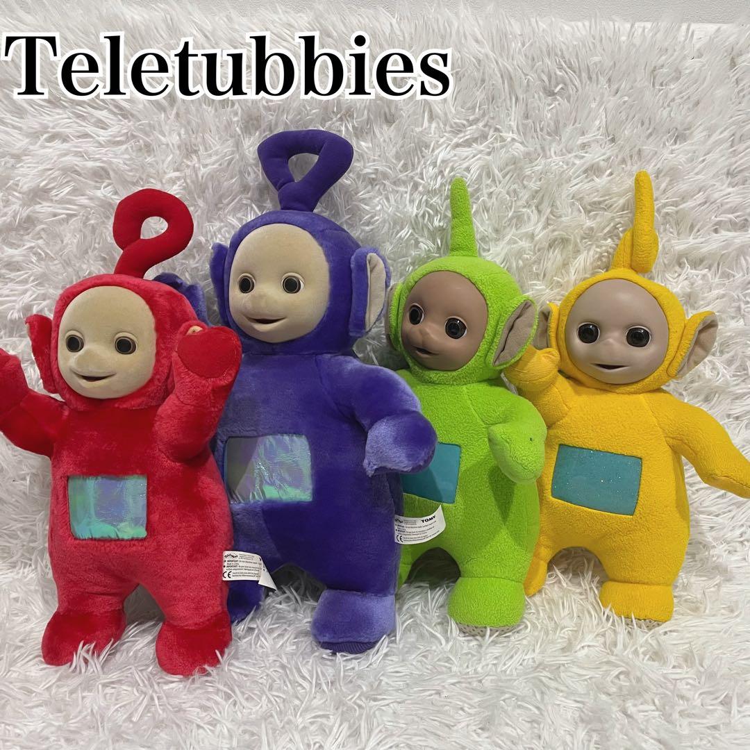 TOMY Teletubbies テレタビーズ　キャラクター　ぬいぐるみ　4種類