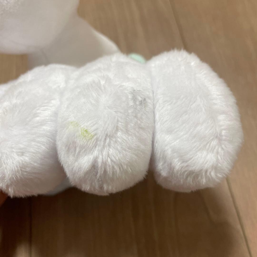 白のロコン　ぬいぐるみ