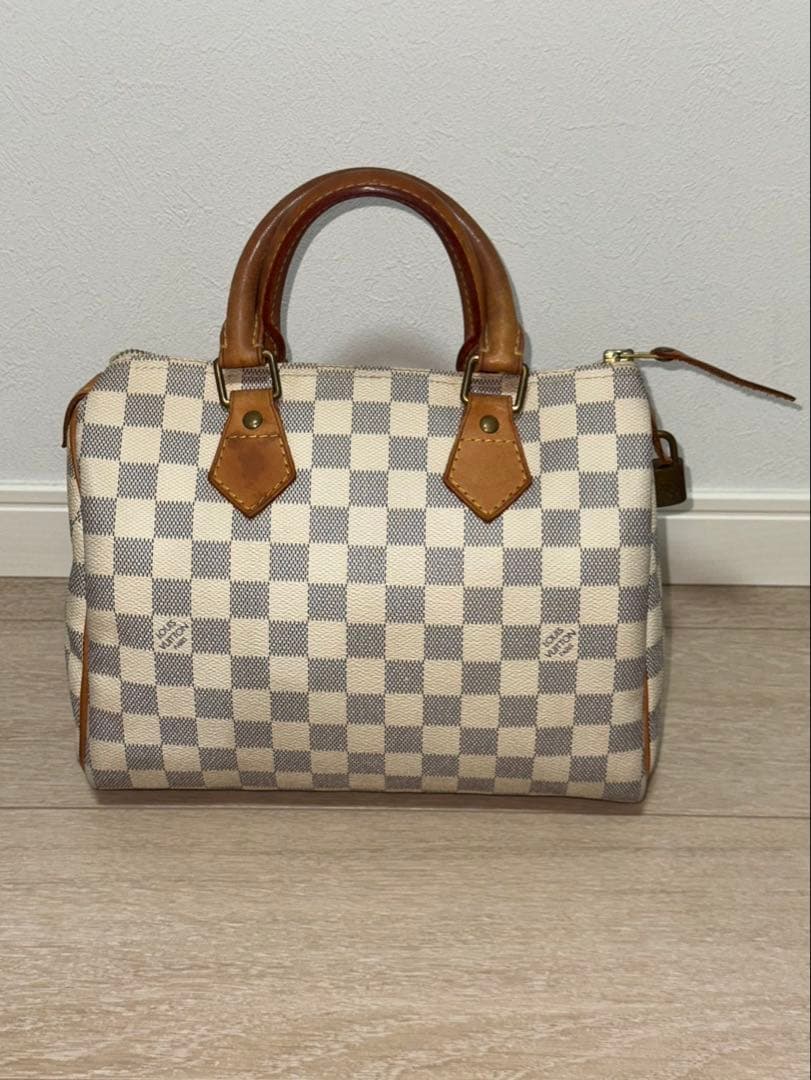 ルイヴィトン　ダミエ・アズール　スピーディ25ハンドバッグ