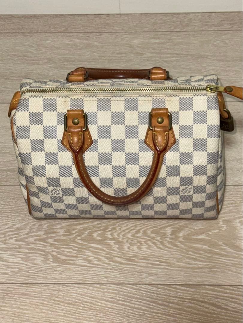 ルイヴィトン　ダミエ・アズール　スピーディ25ハンドバッグ