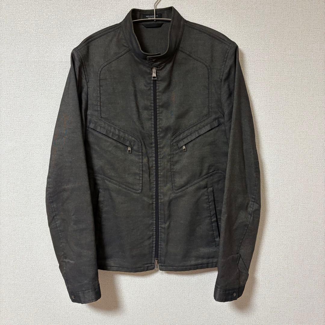 ジャケット・アウター 00s Neil Barrett minimal denim jacket xs