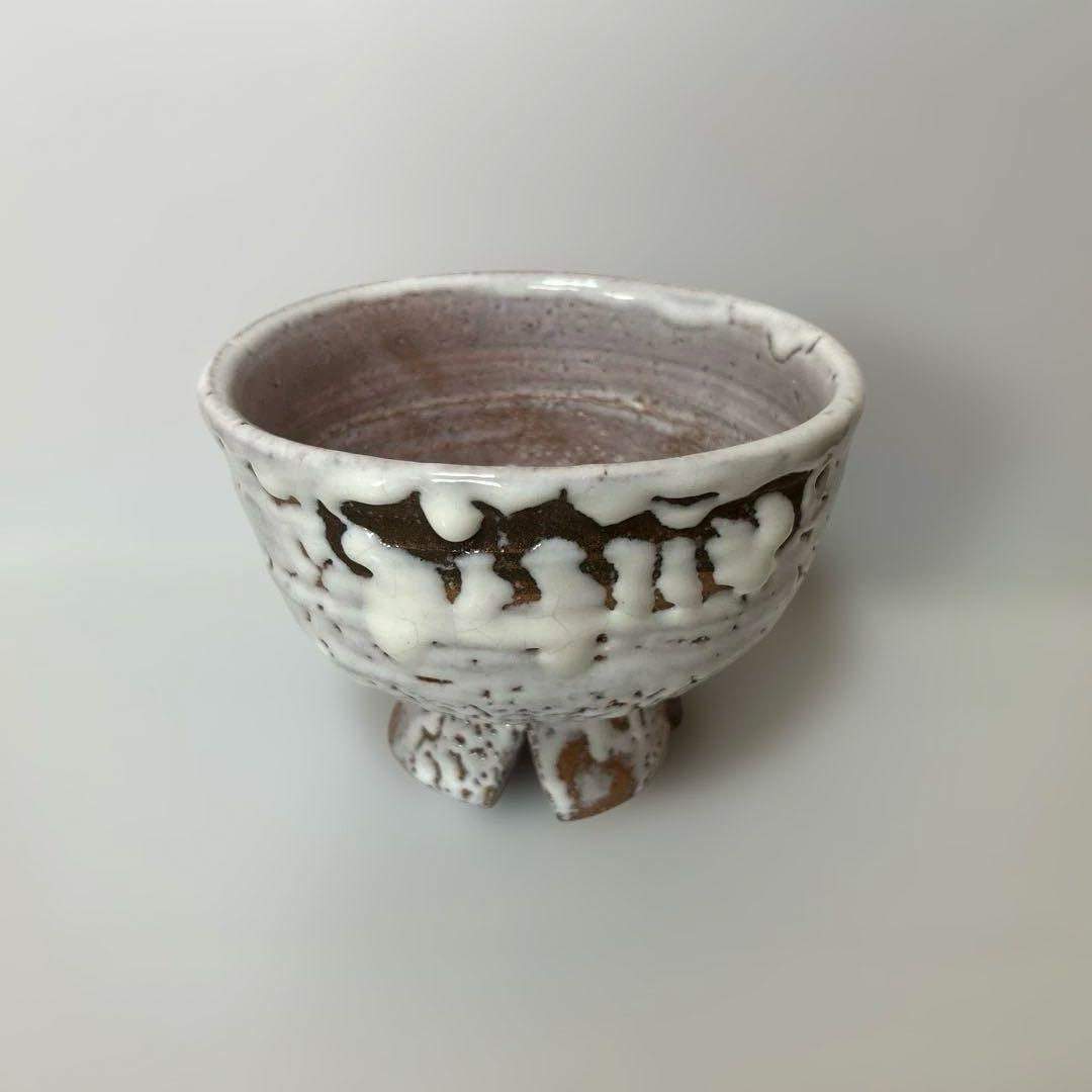 渋谷泥詩 「十文字割高台茶碗」