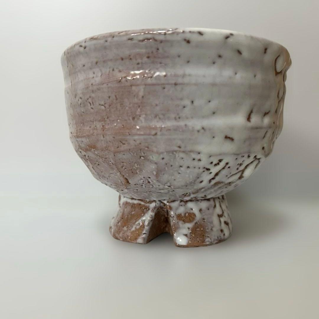 渋谷泥詩 「十文字割高台茶碗」