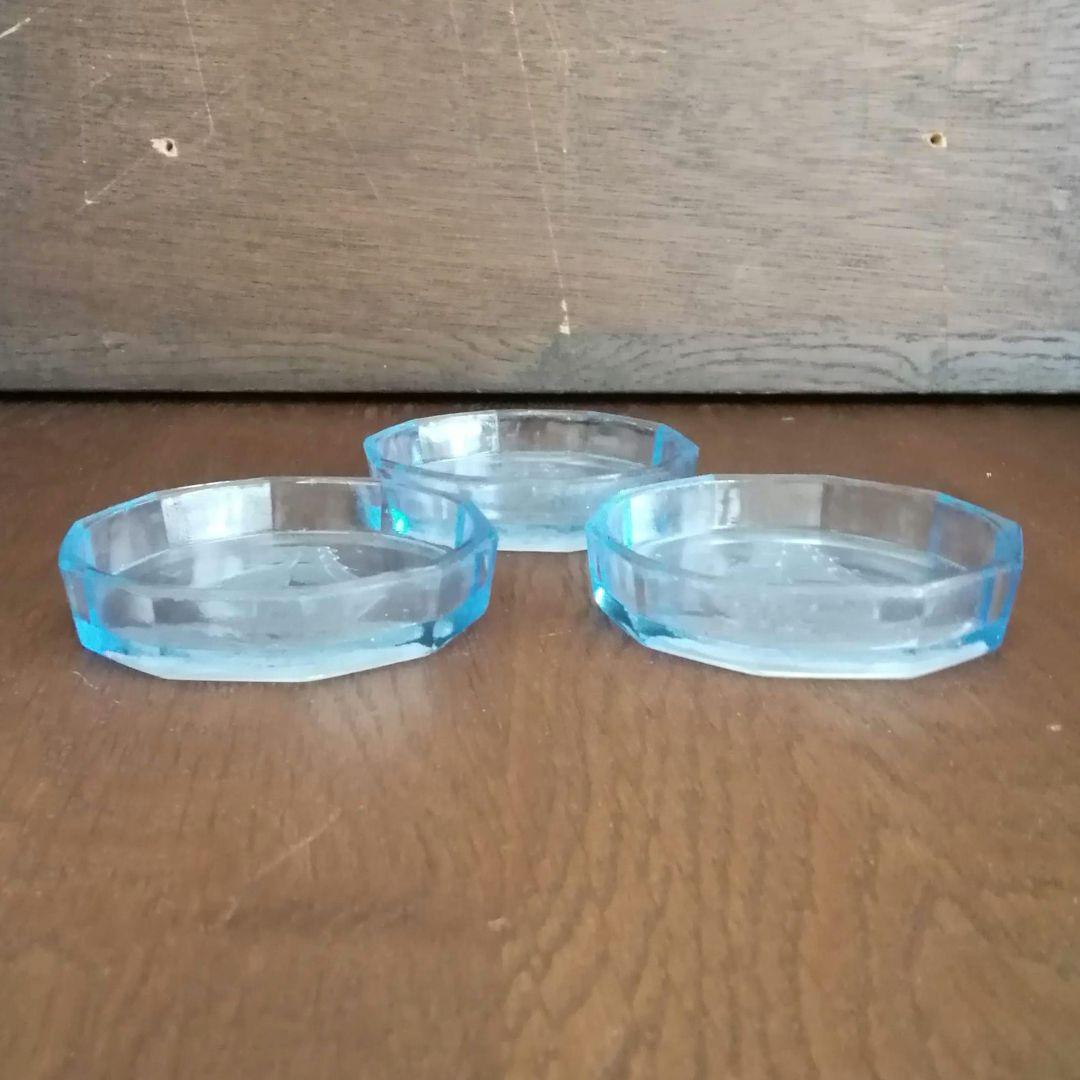 ガラスコースター各種　11枚　昭和レトロ　富士山　幾何学文様