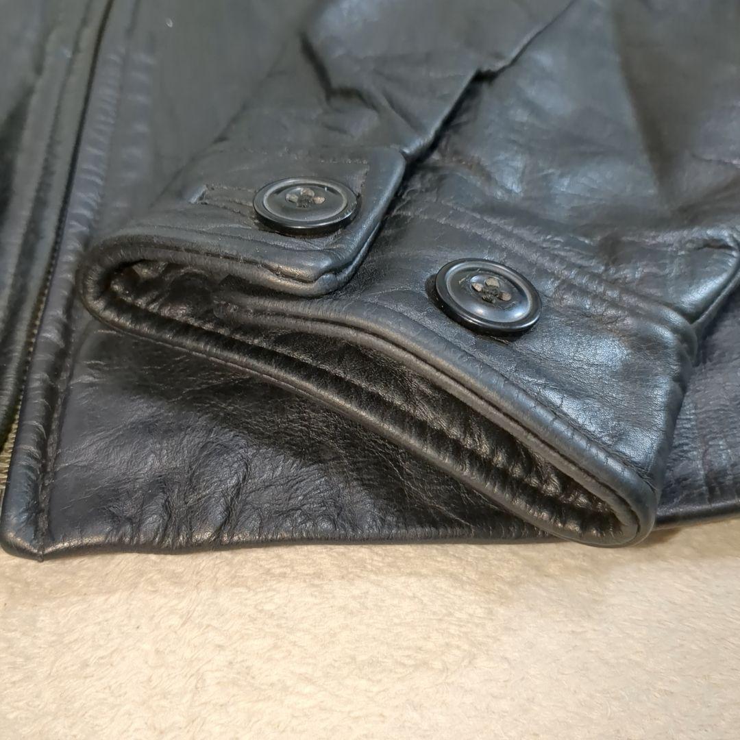 美品 オールドギャップ レザージャケット ブルゾン 牛革 Sサイズ ブラック