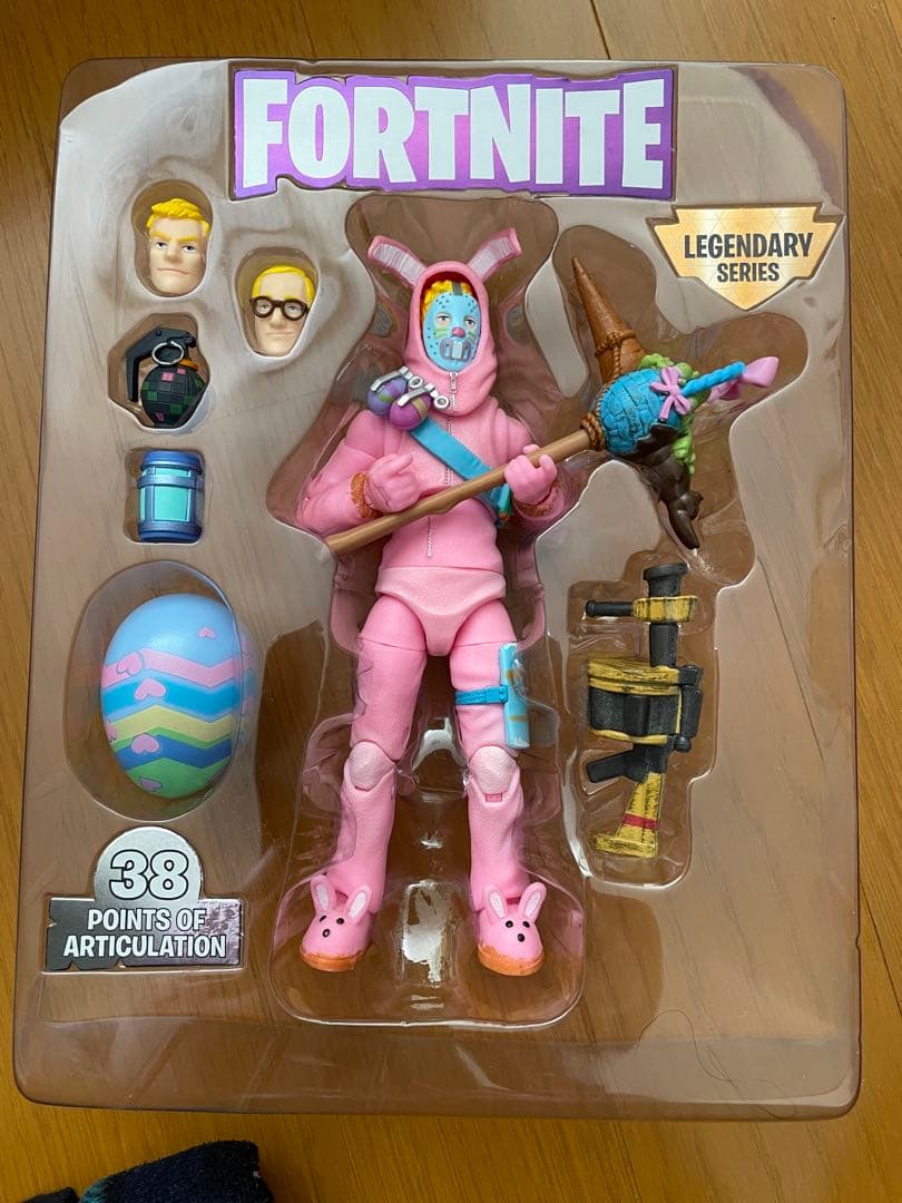 ゲームキャラクター Fortnite Rabbit Raider Legendary