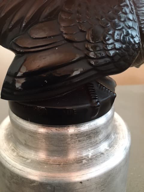 ルネ・ラリック　カーマスコット　Coq nain