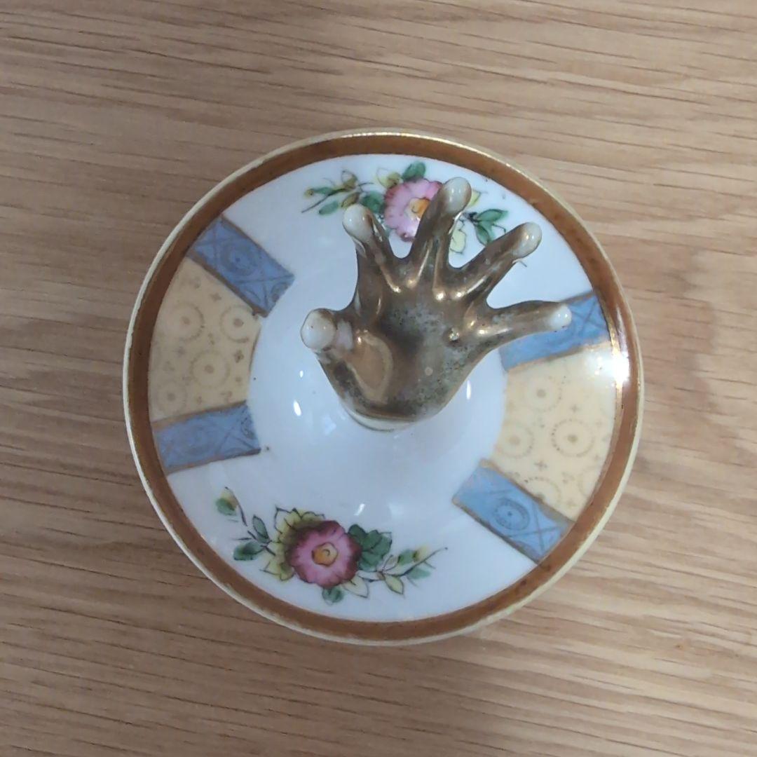 オールドノリタケ リング ホルダー 和風プレート 1911年