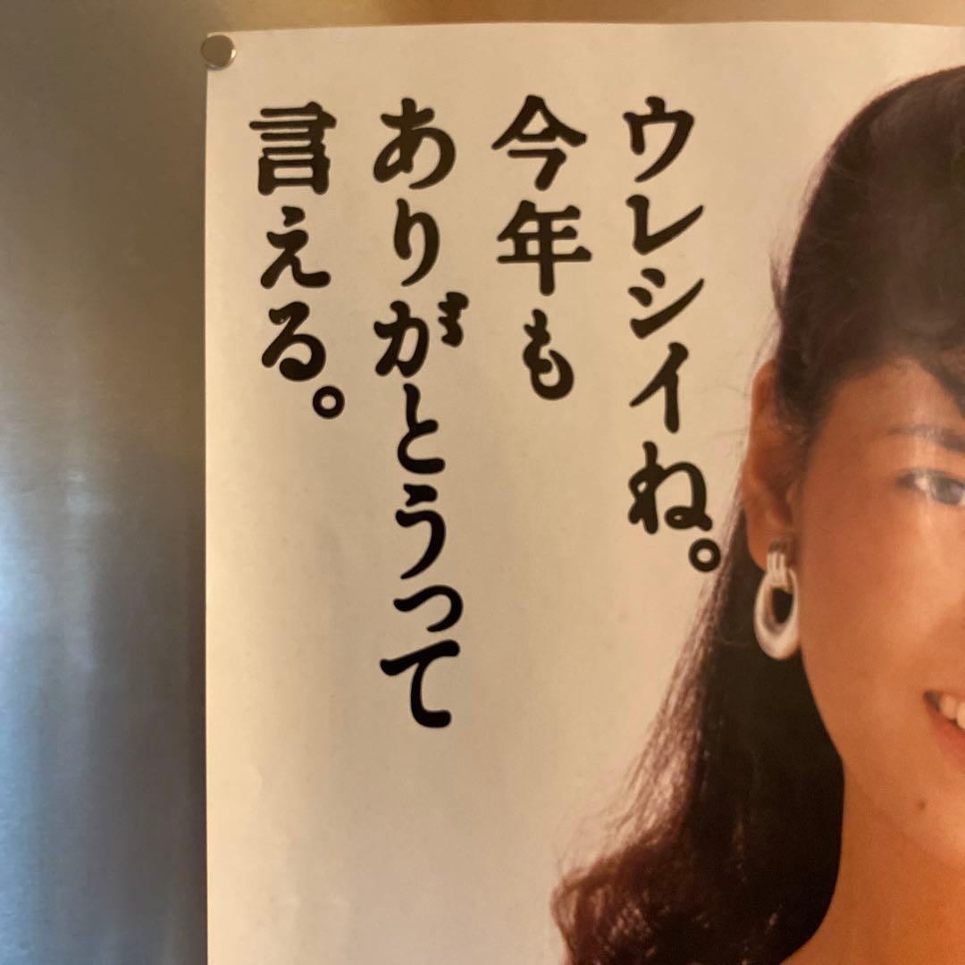 【希少】　南野陽子　ポスター　日本赤十字社　献血