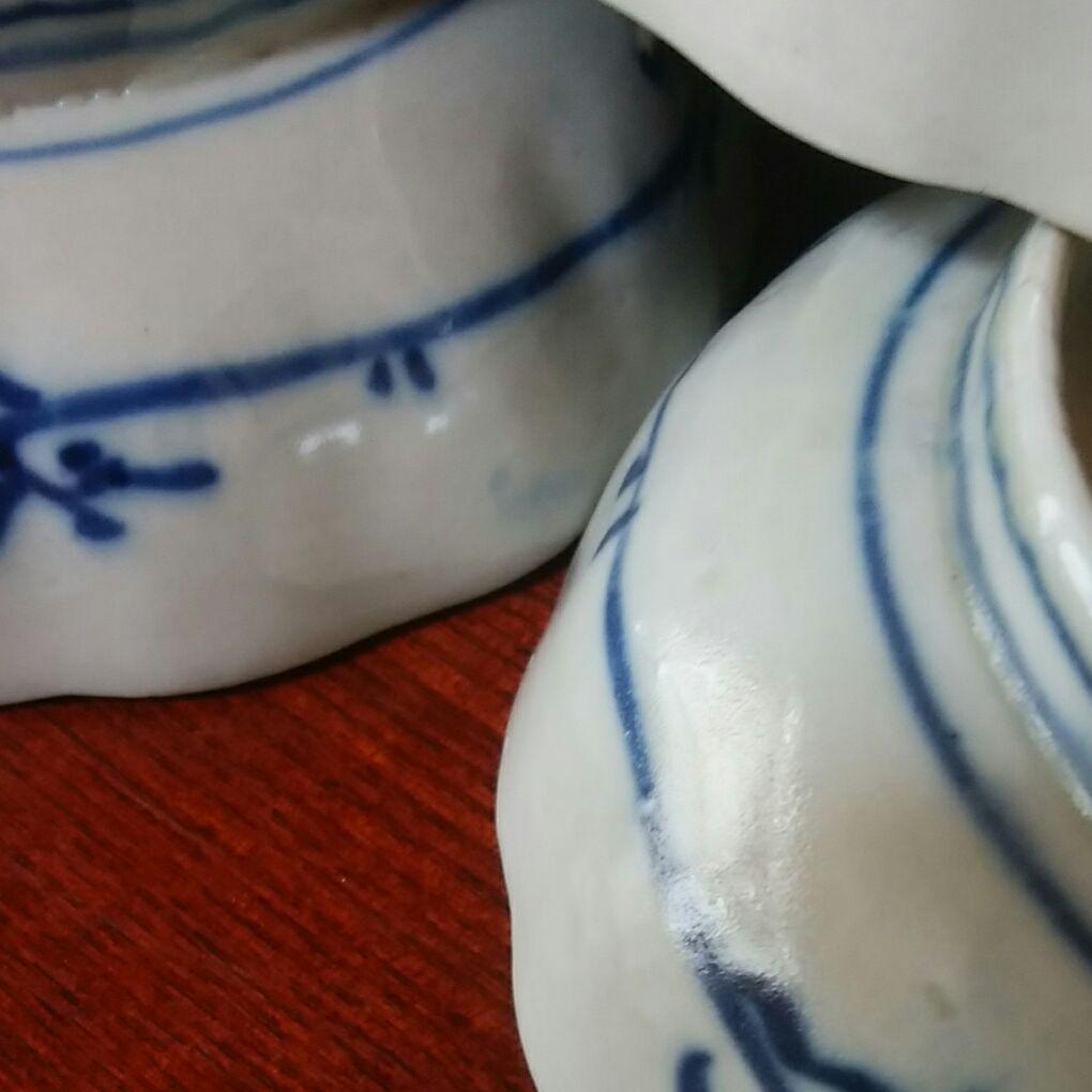 108  伊万里　色絵　膾皿　5客　5寸皿