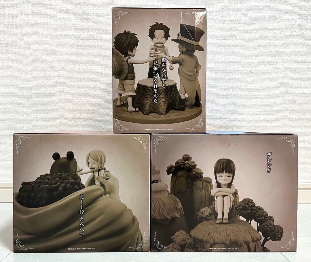 【一番くじ】ワンピース ドラマティックメモリーズ ABCDE賞セット！計16点