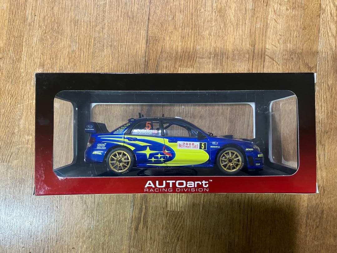 未開封 1/18 オートアート スバル インプレッサ WRC 2006 #5