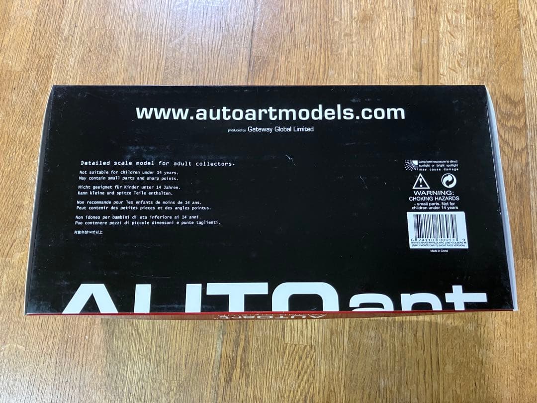 未開封 1/18 オートアート スバル インプレッサ WRC 2006 #5