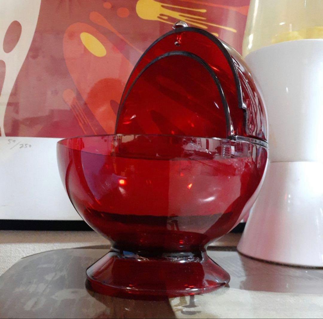 レア　昭和レトロ　ミッドセンチュリー　スペースエイジ　小物入れ　レトロポップ