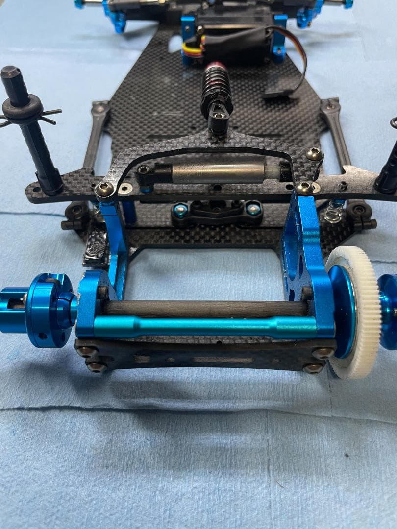 【中古・情報更新】TAMIYA　RM-01 2台【サーボ・オプション付き】