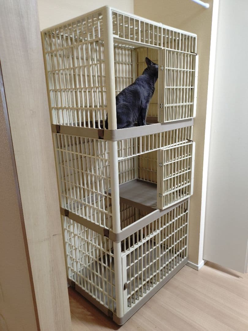 nana8さま専用（直接引き取り割引有）遠方お送り不可 キャットケージ 3段