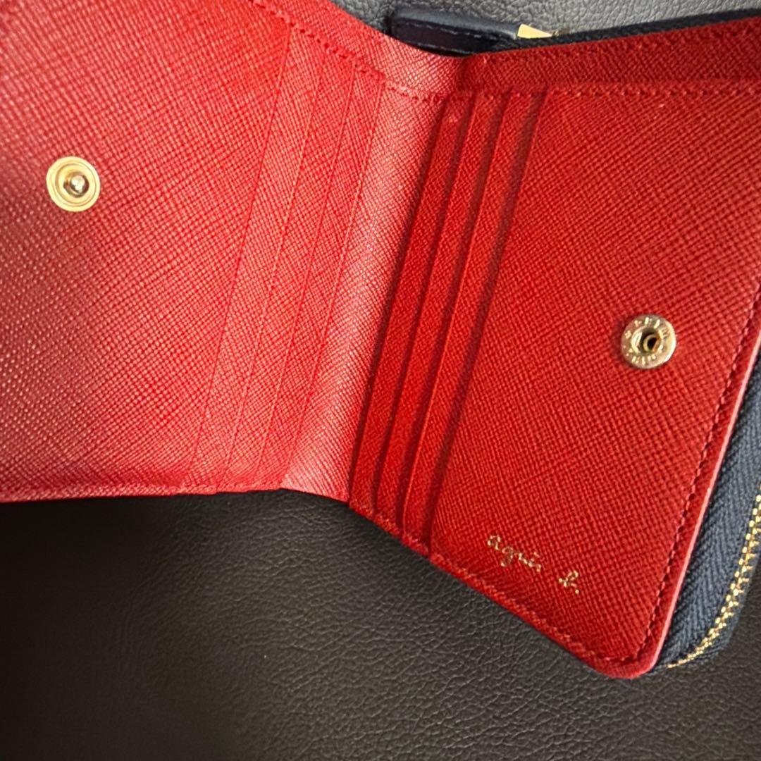 【agnes.b】アニエスベー 二つ折り財布 EW13B-09