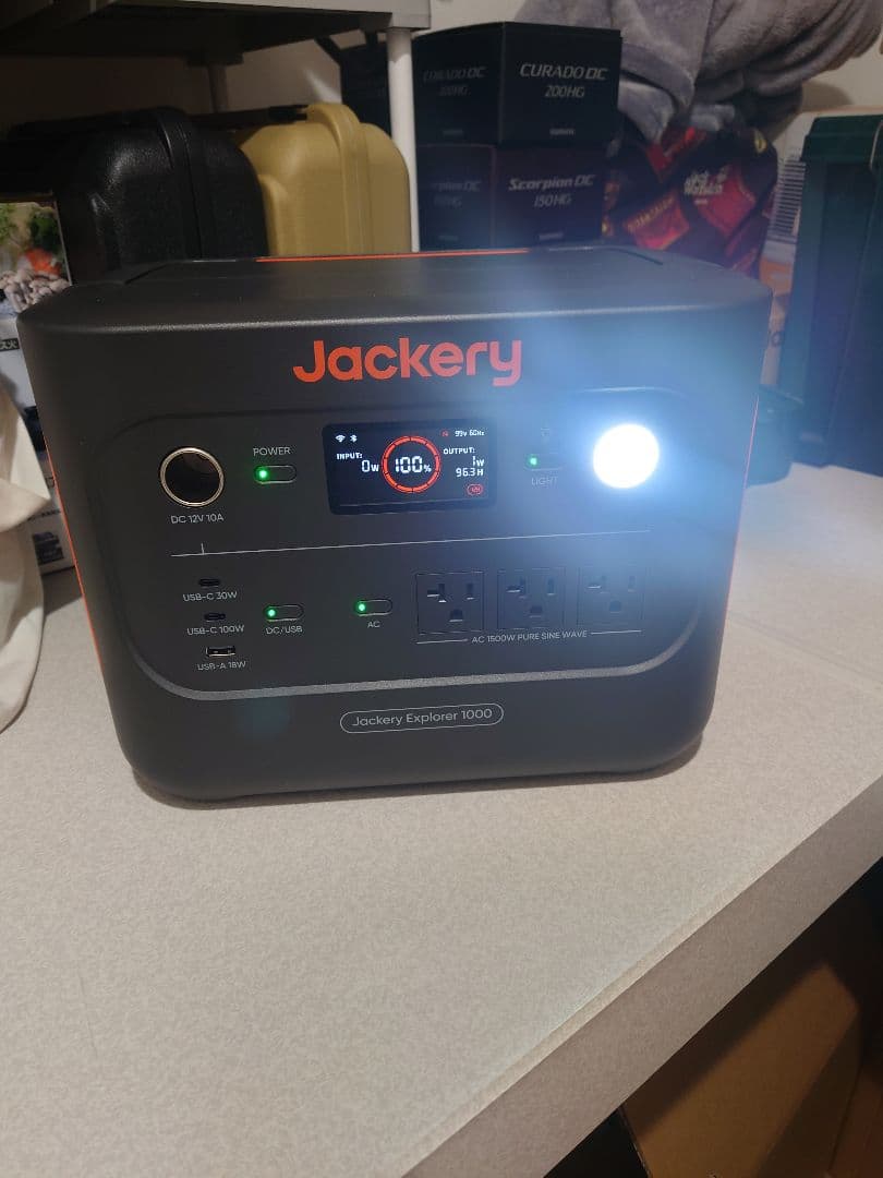 Jackery ポータブル電源 1000new