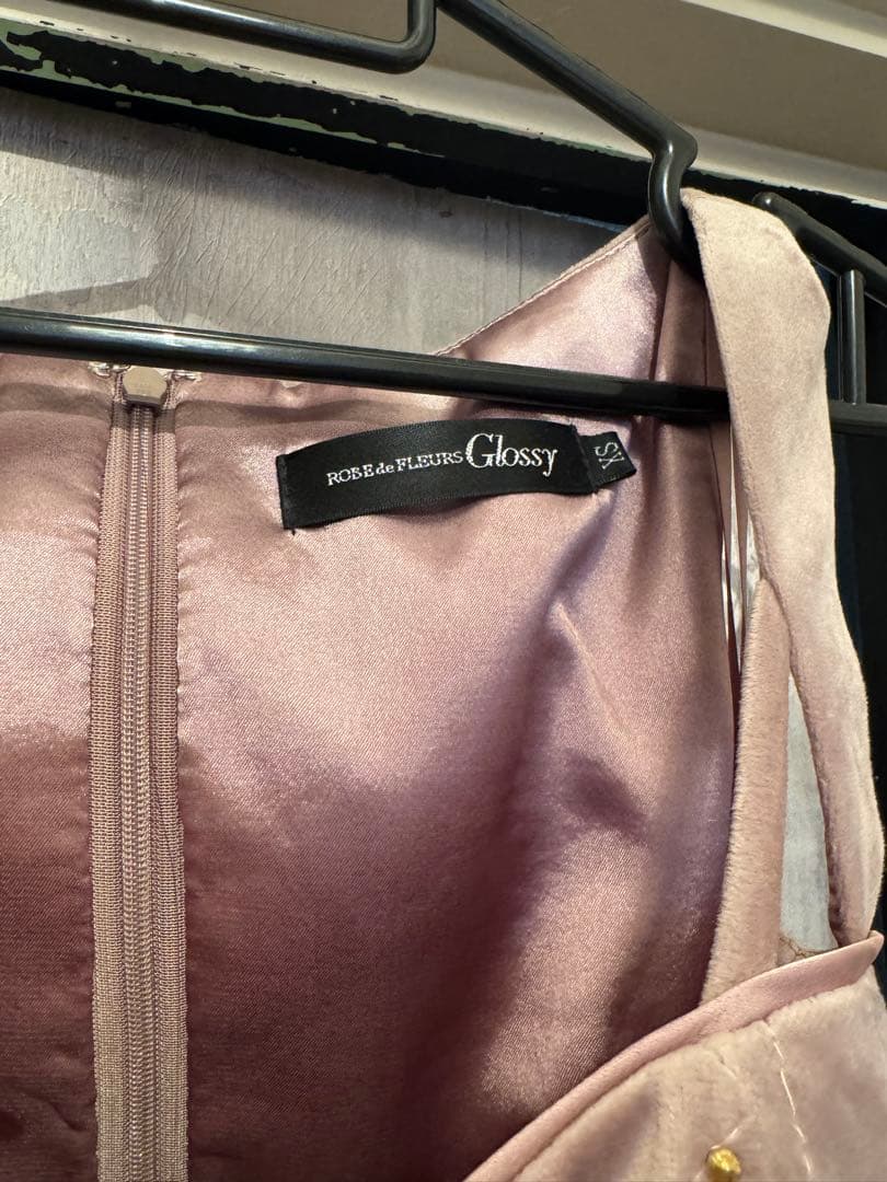 値下げ☺︎Glossy ベロアドレス
