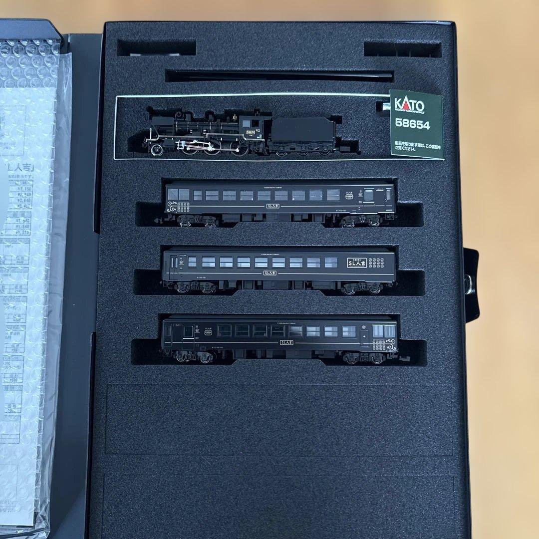【希少】 KATO 10-1727 特別企画品58654+50系 SL人吉4両①