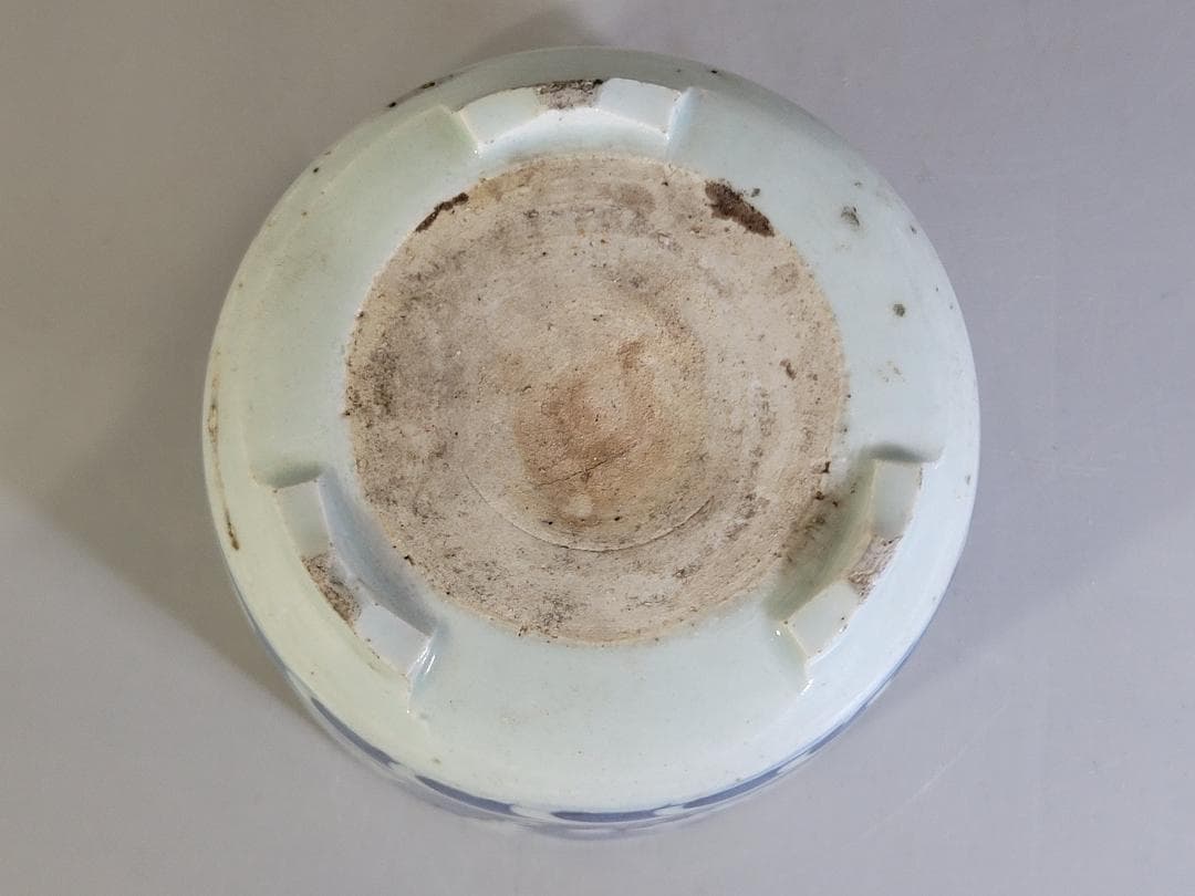 古美術 中国 染付 龍紋 香炉