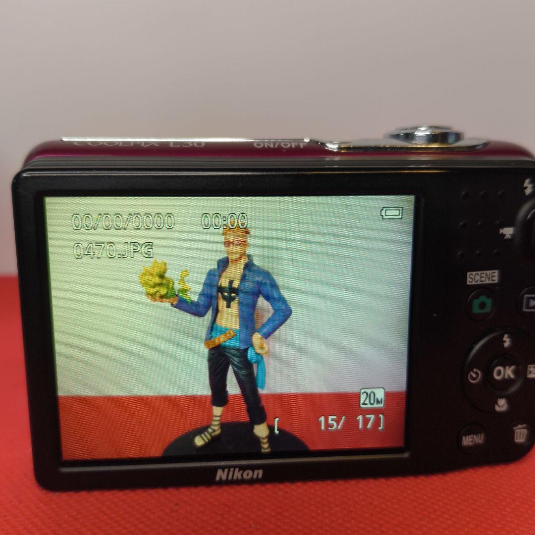 【動作確認済】Nikon ニコン COOLPIX L30 単３電池