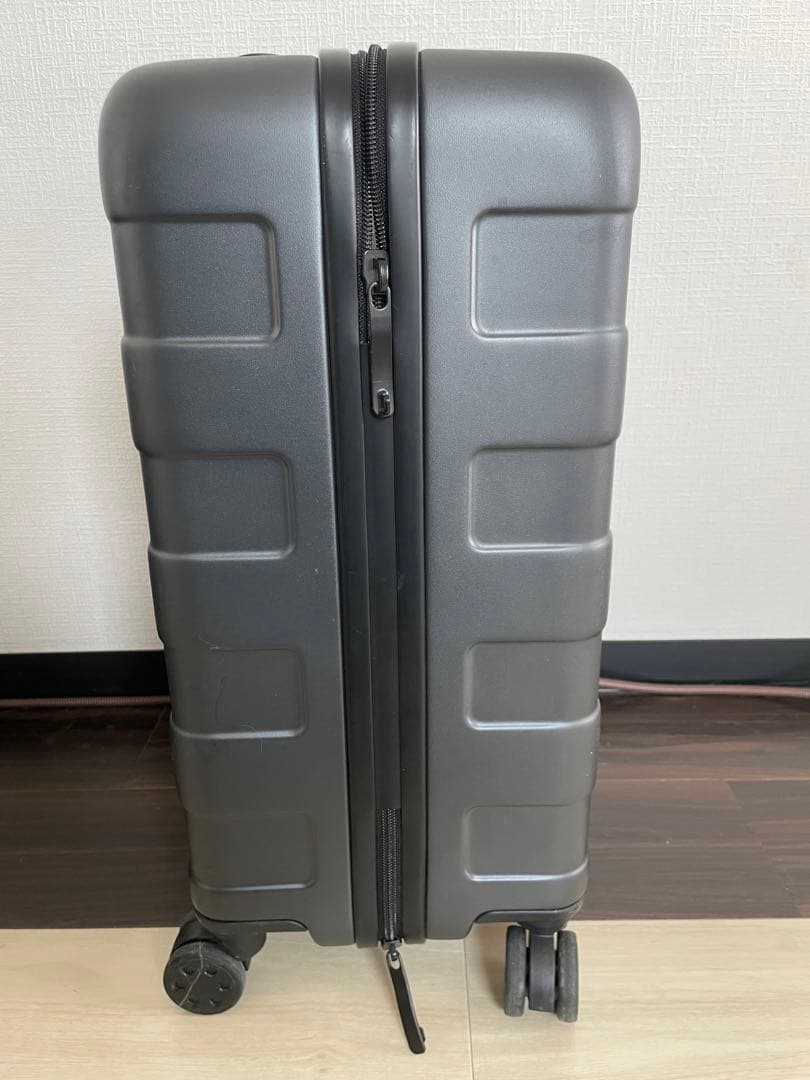 [ 8Q8  ] 無印良品 MUJI キャリーケース 36L ダークグレー