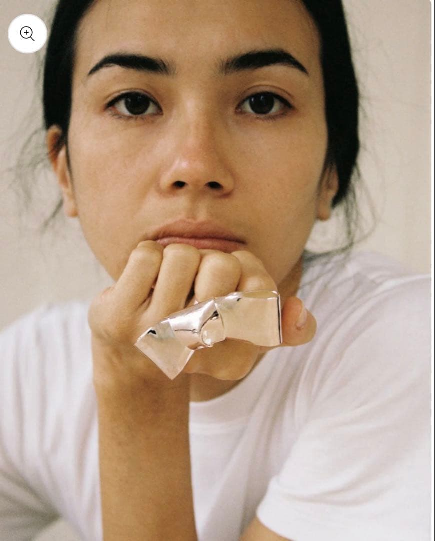 ANNIKA INEZ グランドクラバットリング SV925 US6 11号