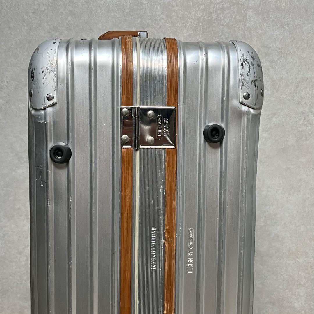 リモワ RIMOWA 747-8 限定モデル 64L4輪 トパーズ アルミニウム