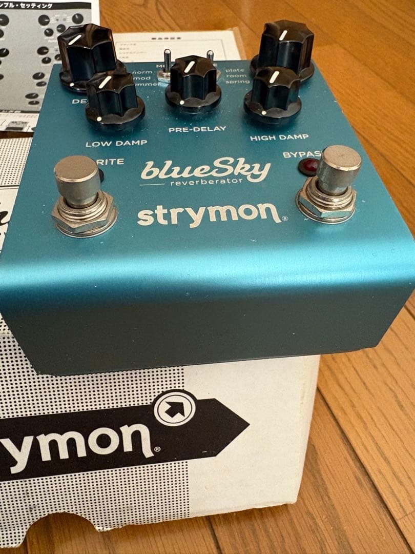 Strymon Bluesky 完動品　名作リバーブ