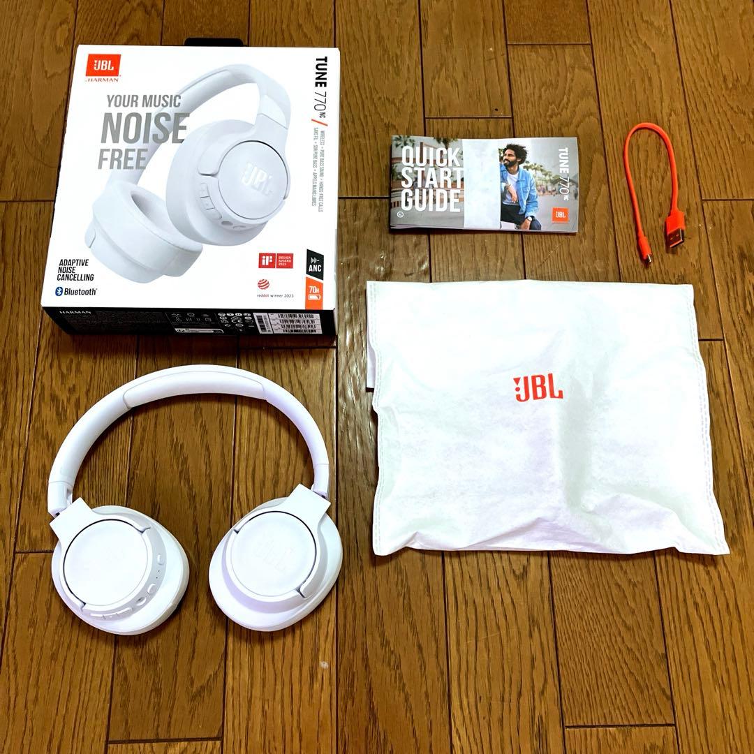 【週末限定SALE】美品/JBL TUNE 770NC /ワイヤレスヘッドホン