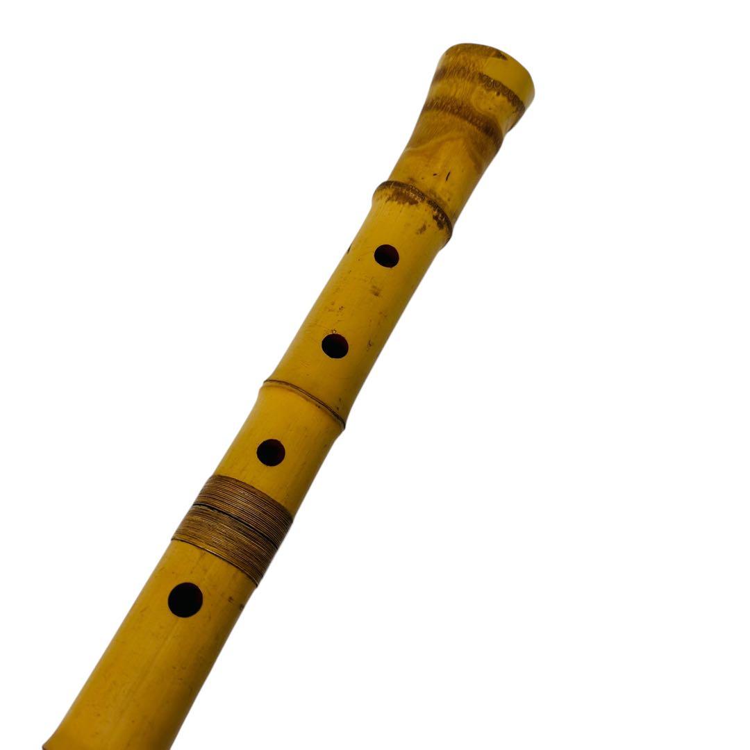 尺八　美風　在銘