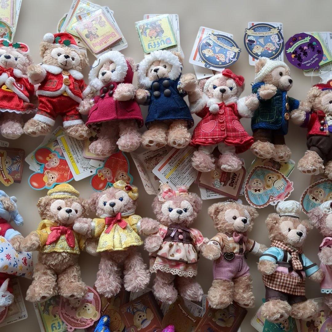 59体まとめ売り/ダッフィー＆フレンズ/ぬいぐるみバッジ/レアあり